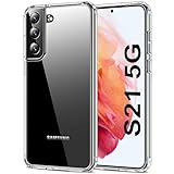 HOOMIL Crystal Clear Hülle für Samsung Galaxy S21 5G 6,2 Zoll, Nie Vergilbung Transparent - Durchsichtig