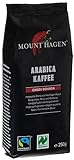 Mount Hagen Röstkaffee Arabica ganze Bohne, 250 g