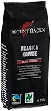 Mount Hagen Bio FT Naturland Röstkaffee Arabica, 250g ganze Bohne