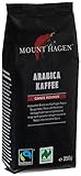 Mount Hagen Röstkaffee Arabica ganze Bohne, 250 g