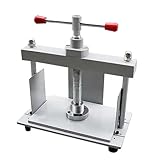 Buchbinderpresse, robuste Doppel-Balance-Stab-Papierpresse zum Abflachen von Finanzgutscheinen, Fotoalben, Rechnungen, Münzen, Briefmarken