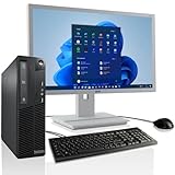 Lenovo PC Komplett-Paket i5 + 24-Zoll TFT - Silent Business Office Computer mit 3 Jahren Garantie! Intel Core i5 2400 4x3.4 GHz - 16GB - 512 GB SSD - DVD-RW - WLAN - 6xUSB - Win11 - MS Office - 7664