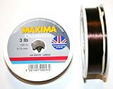 Maxima Chamäleon Monofilamentschnur, 1,1 kg, 0,14 mm, 100 m