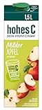 hohes C Milder Apfel (1 x 1,5l), 100% Saft, Apfelsaft, Vitamin C, ohne Zuckerzusatz laut Gesetz, weniger Säure, vegan