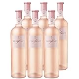 Freixenet Rosado Roséwein Trocken (6 x 0,75 l), Spanische Roséwein-Cuvée in mattierter Premium-Flasche, Spanish Wine Collection, vegan, blumig, ideal zur mediterranen Küche