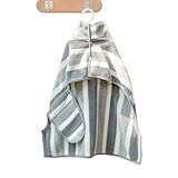 Badetuch für Hunde, Haartrockner | Decke aus Mikrofaser, gestreift, saugfähig, nach dem Baden, Dusche, Haus, Auto, Badezimmer, Strand, Wohnzimmer, Welpen
