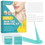 Stielwarzen Entferner – Stielwarzen selbst entfernen – Skin Tag Remover - Wirksam, Sicher & Einfach ohne Chemie für Hals, Achseln & Körper | Stilwarzenentferner | Stielwarzen entfernen
