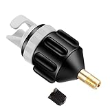 Sup Adapter für Kompressor,Stand Up Bluefin Paddle Board Pumpe Zubehör,Schlauchboot Paddling Luftpumpe Ventil,Kajak Stand-up Paddel Motor Ventiladapter für Nachrüsten Autoventil Antrieb Ersatzteil