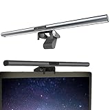 XINBAOHONG Monitor Lampe mit Hintergrundbeleuchtung Fernbedienung 40cm Monitor Light Bar Augenschutz USB Bildschirmlampe PC Bürolampe dimmbar LED Schreibtischlampe Home Office Computer EnergieklasseF