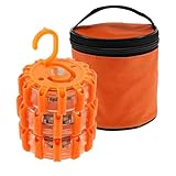 3 Stück Warnleuchte Auto RP44 Wasserdicht Rundumleuchte LED mit Magnet und 9 Leuchtmodi Warnleuchte Auto Panne Warnlicht für Auto LKW Camping Bergsteigen Wandern