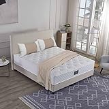 V6 Boxspringbetten Bestes Preis-Leistungsverhältnis (160 x 200 cm H3/H4, Beige)