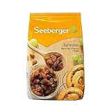 Seeberger Sultaninen 8er Pack: Helle süß-fruchtige Sultana Rosinen aus der Türkei - als Backzutat, Snack und zum Verfeinern von Gerichten - ungeschwefelt, vegan (8 x 500 g)