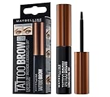 Maybelline New York Augenbrauenfarbe, Tattoo Brow Gel Tint, Mit Peel-off-Formel, Nr. 1 Light Brown, 5 ml