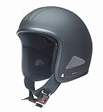 Redbike Oldtimer Motorrad Halbschalenhelm RB 670 matt-schwarz ohne ECE S