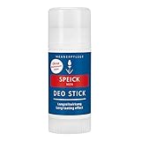 Speick Men Deo Stick | 5er Pack | Effektive Langzeitwirkung | Natürliche Wirkformel mit Bio-Salbeiextrakt | einzigartiger Extrakt der Speick-Pflanze aus kontrolliert biologischer Wildsammlung | 40 ml