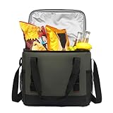 Kühltasche – Rucksack wasserdicht 20 l Kühlbox | Kühltasche für Mahlzeiten, mehrere Taschen, Kühlbox, große Kapazität