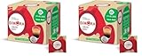 Gimoka Kompostierbare Kaffeepads, Gran Bar Intenso Kaffeemischung, Intensität 12-100 Pads - Kompatibel mit ESE System Papier Pads 44 mm (Packung mit 2)