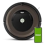 iRobot Roboter-Staubsauger Roomba 890 mit Wi-Fi-Konnektivität (Generalüberholt), Schwarz, R890020