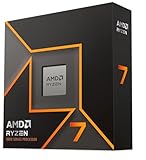 AMD Ryzen 7 9700X Prozessor, 8 Kerne/16 Threads, Zen 5-Architektur, 40MB L3 Cache, 65W TDP, Bis zu 5,5 GHz Boost-Frequenz, Socket AM5, DDR5 & PCIe 5.0, Kein Lüfter