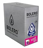 Bolero Drinks Mix 24x9g I BERRY MIX I zuckerfreies Getränkepulver mit Stevia gesüßt | für diabetiker | Party Mix Getränke | ein gesünderes Getränk für Familie und Freunde