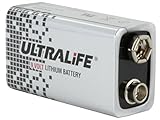 10x Ultralife Lithium Batterie 9 Volt, E-Block, U9VL, U9VL-J 1200mAh (Spar Set) 10er Set