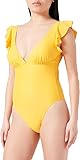 HAUTE PRESSION Damen T8003 CO9 Badeanzug, Jaune,