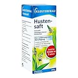 Klosterfrau Hustensaft mit Spitzwegerich | 240 ml | lindert und beruhigt Hustenreiz | wirkt antibakteriell & schützt die Atemwege