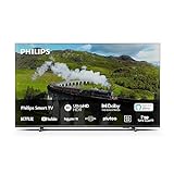Philips Smart 4K TV|PUS7608|189 cm (75 Zoll)|UHD 4K TV|60 Hz|Pixel Precise Ultra HD|HDR10+|Dolby Vision| Smart TV|Dolby Atmos|20W Speaker|TV Standfuß|Prime|Netflix|YouTube|Google Assistant|Alexa|