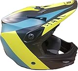 BELL Full-9 Fusion MIPS Vollvisier-Fahrradhelm für Erwachsene, Mattschwarz/Hi Viz (Auslauf), Größe M (55–57 cm)