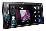 Pioneer DMH-A3300DAB 2-DIN-Multimedia Player, 6,2-Zoll ClearType-Touchscreen, Smartphone-Anbindung, USB, DAB/DAB+ Digitalradio, WebLink, Bluetooth, 13-Band-Grafikequalizer