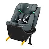 Maxi-Cosi Emerald 360 S i-Size, Autositz 360 Grad drehbar, 0–12 Jahre (40–150 cm), Auto Kindersitz, Baby Autositz, FlexiSpin-Drehung, 4 Liegepositionen, G-CELL Seitenaufprallschutz, Tonal Graphite
