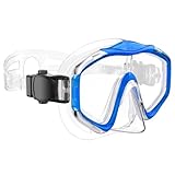Taucherbrille Kinder Schwimmbrille Tauchermaske mit Nase Beschlagschutz Silikon 6 8 10 12 14 16 Jahre