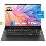 Lenovo V15 Gen2 15,6 Zoll FHD Business & Home Laptop, Intel Celeron N4500 Prozessor, 8 GB RAM, 256 GB SSD, Ziffernblock, Wi-Fi, BT 5.1, Webcam, RJ-45, HDMI, Windows 11 Pro, mit Akku