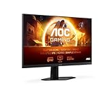 AOC Gaming 24G4XED - 24 Zoll Full HD Monitor, 180 Hz, 1 ms, FreeSync Prem., G-Sync comp., HDR10 (1920x1080, 2X HDMI 2.0, 1x DisplayPort 1.4) schwarz/grau