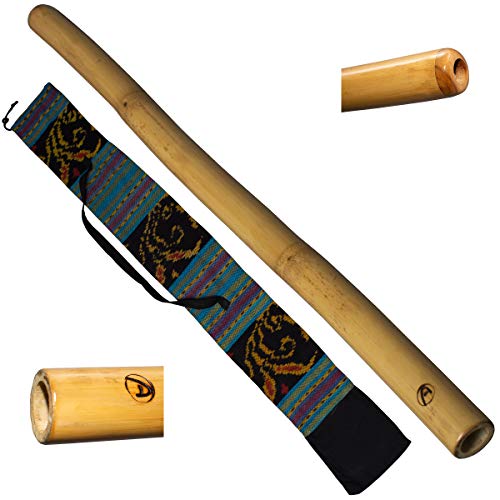Australian Treasures - HOLZ DIDGERIDOO: Bamboo PRO-series 120cm - didgeridootasche - unsere Empfehlung für alle Einsteiger