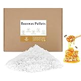 Scentoria Bienenwachs 800g, Bienenwachs Bio für Kosmetik, Bienenwachs Pastillen, Bienenwachs für Kerzen, Bienenwachs Kaufen, Bienenwachs Kerzen, Natürliches Beeswax, Bio Bienenwachs Weiß