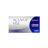 ACUVUE Vita Monatskontaktlinsen mit komfortablem Tragegefühl – Den ganzen Monat lang – -1,75 dpt & BC 8.4 – Mit UV Schutz & durchgängig hohem Feuchtigkeitsgehalt – 6 Linsen