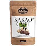 Kakao-Cashew-Bruch Bio | Knuspriger Snack mit Cashewkernen & Kakaonibs | Vegan, ohne Industriezucker, glutenfrei (250 g)