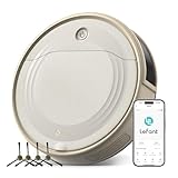 LEFANT M310C Saugroboter, 4500Pa Staubsauger Roboter mit Präzise Entfernungsnavigation, 150Mins, HEPA-Filter, WLAN Roboterstaubsauger, Ideal für Tierhaare, Teppiche, Hartböden