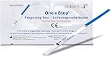 10 x One+Step ultraempfindlicher Schwangerschaftstest - Schwangerschaftstest Frühtest - Pregnancy Test - Frühschwangerschaftstest