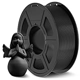 JAYO ABS Filament 1,75mm (Schwarz), 1kg/Spule, ANTI-WARPING/HOCHSCHLAGFESTES/HITZEBESTÄNDIGES, Maßgenauigkeit +/-0,03mm, 3D Drucker Filament