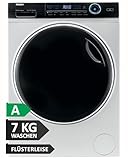 Haier I-PRO SERIE 7 HW70-B14979 I Frontlader Waschmaschine 7kg I Washing Machine mit A-Effizienz, 1.400 U/Min. & leisem Direktantrieb I Inkl. Dampffunktion, Selbstreinigungssystem & Refresh-Programm