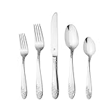 Danialli Besteckset aus Edelstahl 18/10, 80-teilig, Besteck für 16, Kollektion Imperial