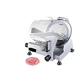 Elektrischer Allesschneider mit 10-Zoll-Klinge, Schleifmaschine, Fleischschneidemaschine for kommerzielle Feinkost, Fleisch, Käse, Rindfleisch, Hammel Elektrowerkzeuge