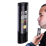 Generisch Alkohol Alkoholtester, Auto Alkoholtester | Genaue wiederaufladbare tragbare Alkoholtester - Schnellhochgenauigkeit Alkoholeer, Autozubehör für Zuhause, Männer, sicheres Fahren
