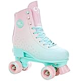 CROXER Rollschuhe Roller Skates für Kinder Erwachsene Mädchen Damen verstellbar (Sprinkly, 35-38 (22,5-24cm))