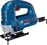 Bosch Professional Stichsäge GST 8000 E (ink. 1x Sägeblatt T144 D, Spanreißschutz, im Karton)