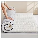 XYUERU Japanische Bodenmatratze, Futonmatratze, Japanische Tatami-Matratzen Futon, Verdickte Bodenmatratze, Tragbare Faltbare Schlafmatte, Doppel-Einzelmatratze Für Bodenliege(90x200cm)