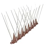 COOPHYA 1Satz Taubenschreck Vogelabwehr Spikes für Dach und Garten Langlebig Installieren Schützt Tauben und Anderen Vögeln