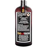 ISOLATECH Propylenglykol 0,25L (250ml) 99,9% Pharmaqualität | Für Lebensmittel & Kosmetik | Farblos, Geruchlos | 1,2 Propandiol | Hergestellt in Deutschland